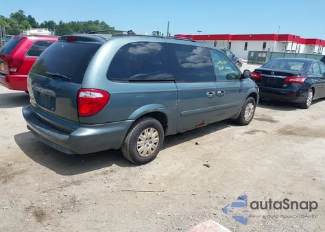 2006 Chrysler Town & Country Lx из США, поврежденный, VIN 2A4GP44R46R687731